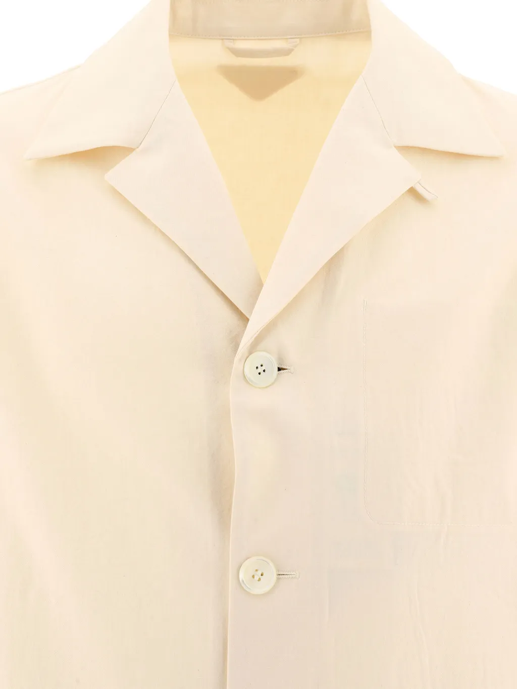 Long-Sleeved Button-Up Jacket