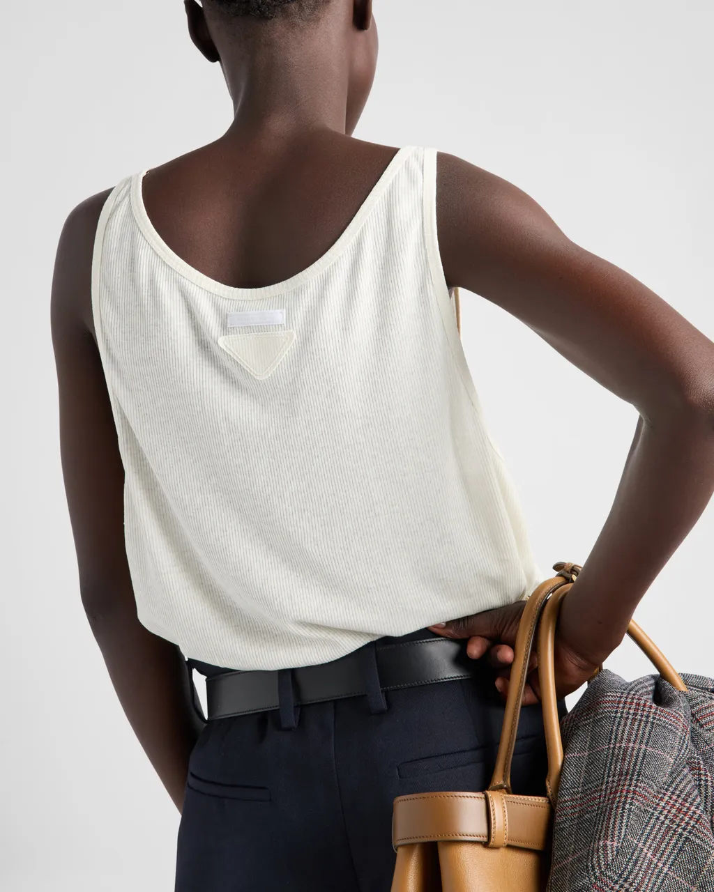 Triangle-Logo Tank Top