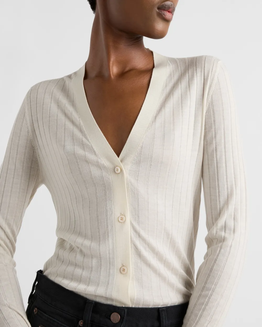 Cashmere And Silk Cardigan