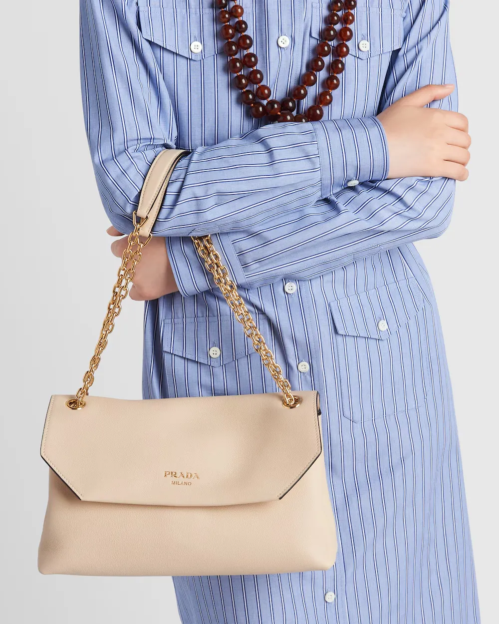 Medium Leather Shoulder Bag