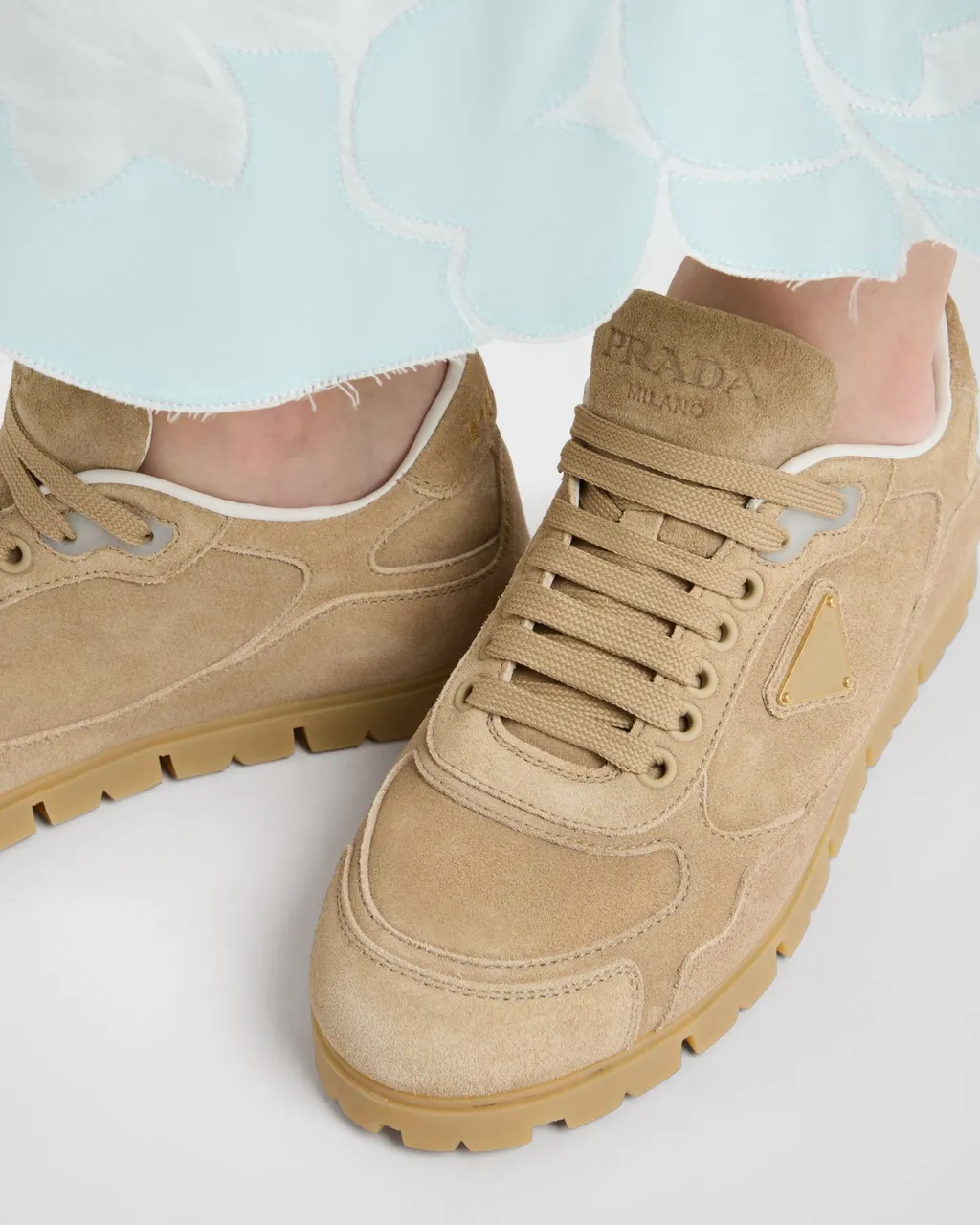 Faded Suede Sneakers