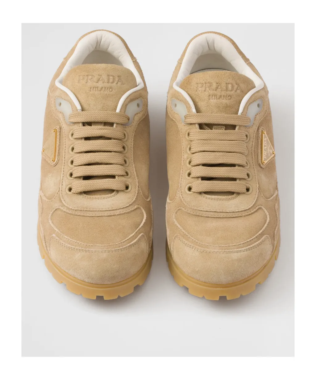 Faded Suede Sneakers