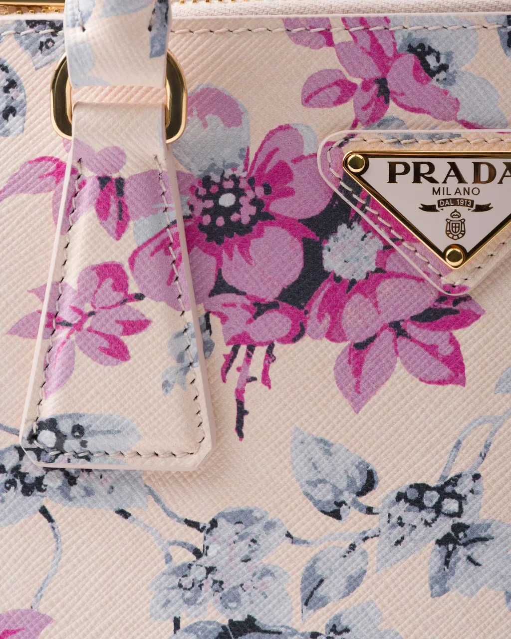 Galleria Printed Saffiano Leather Bag