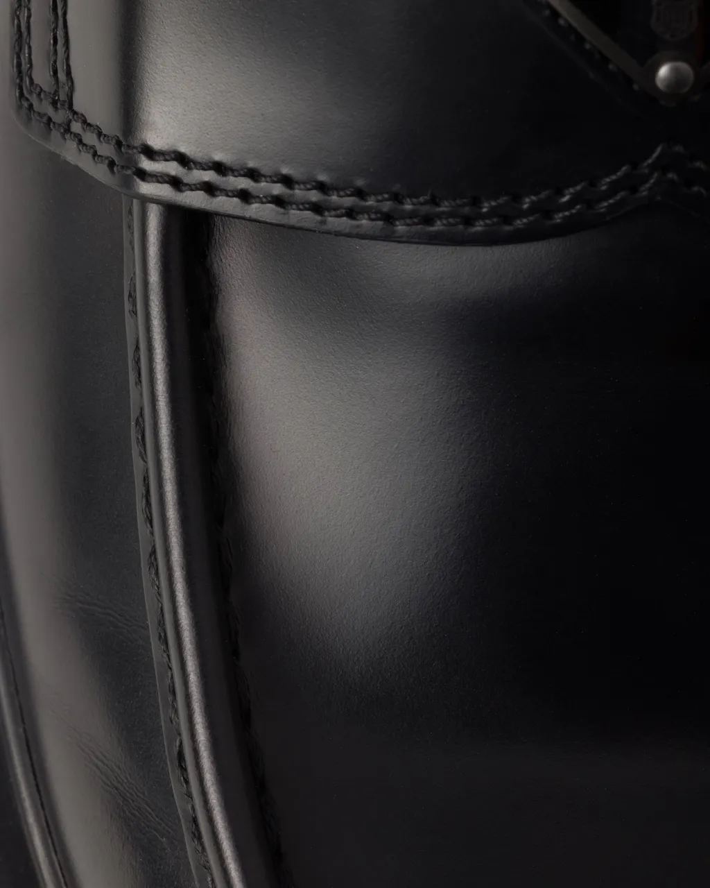 Brushed Leather Loafers