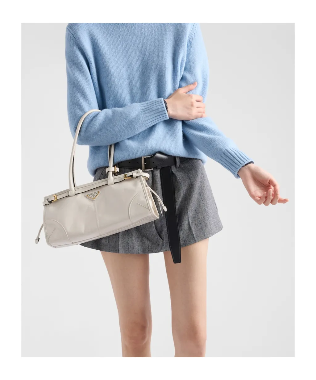 Long-Sleeved Crewneck Knitted Jumper