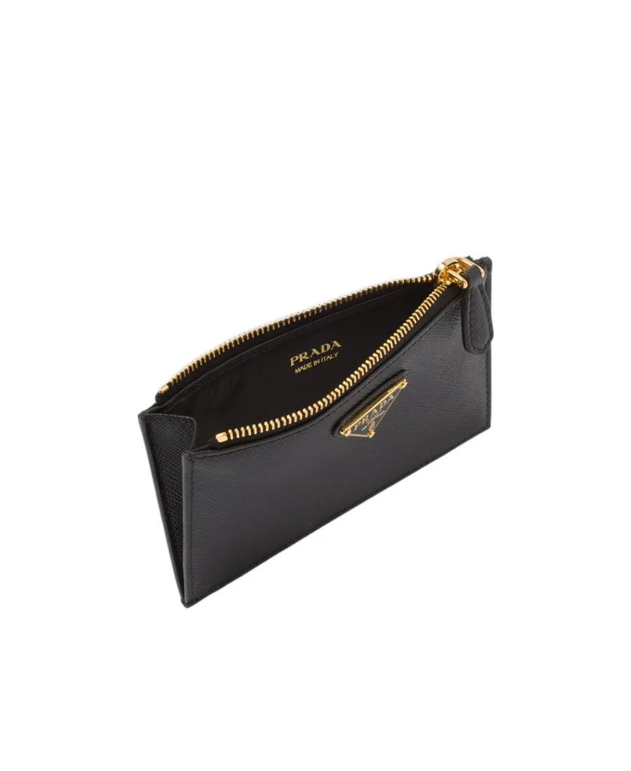Saffiano Zipped Cardholder