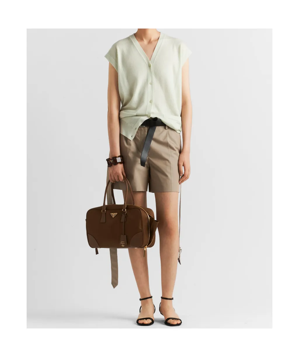 V-Neck Button-Up Vest