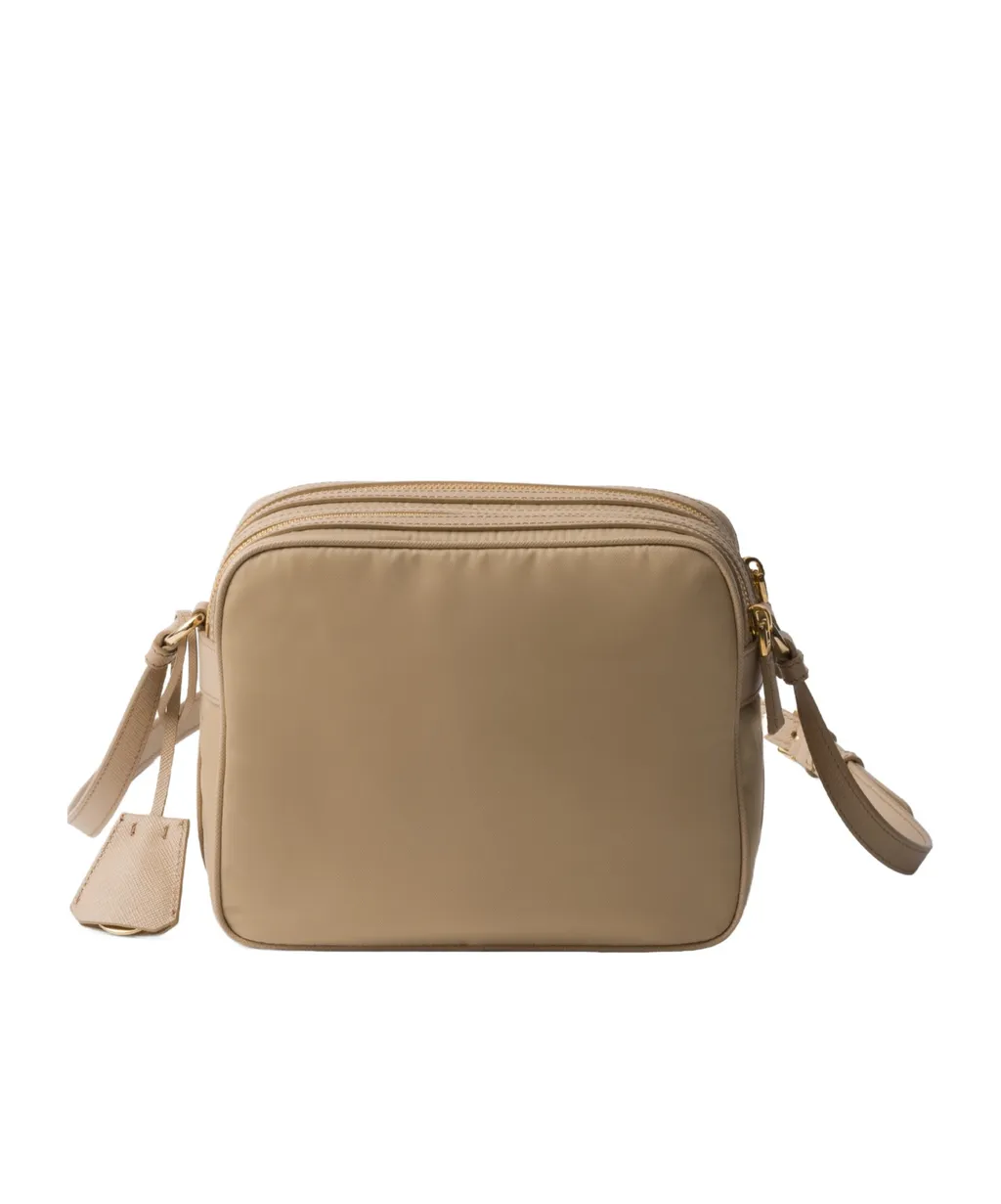 Re-Edition 1978 Re-Nylon And Saffiano Leather Mini Shoulder Bag