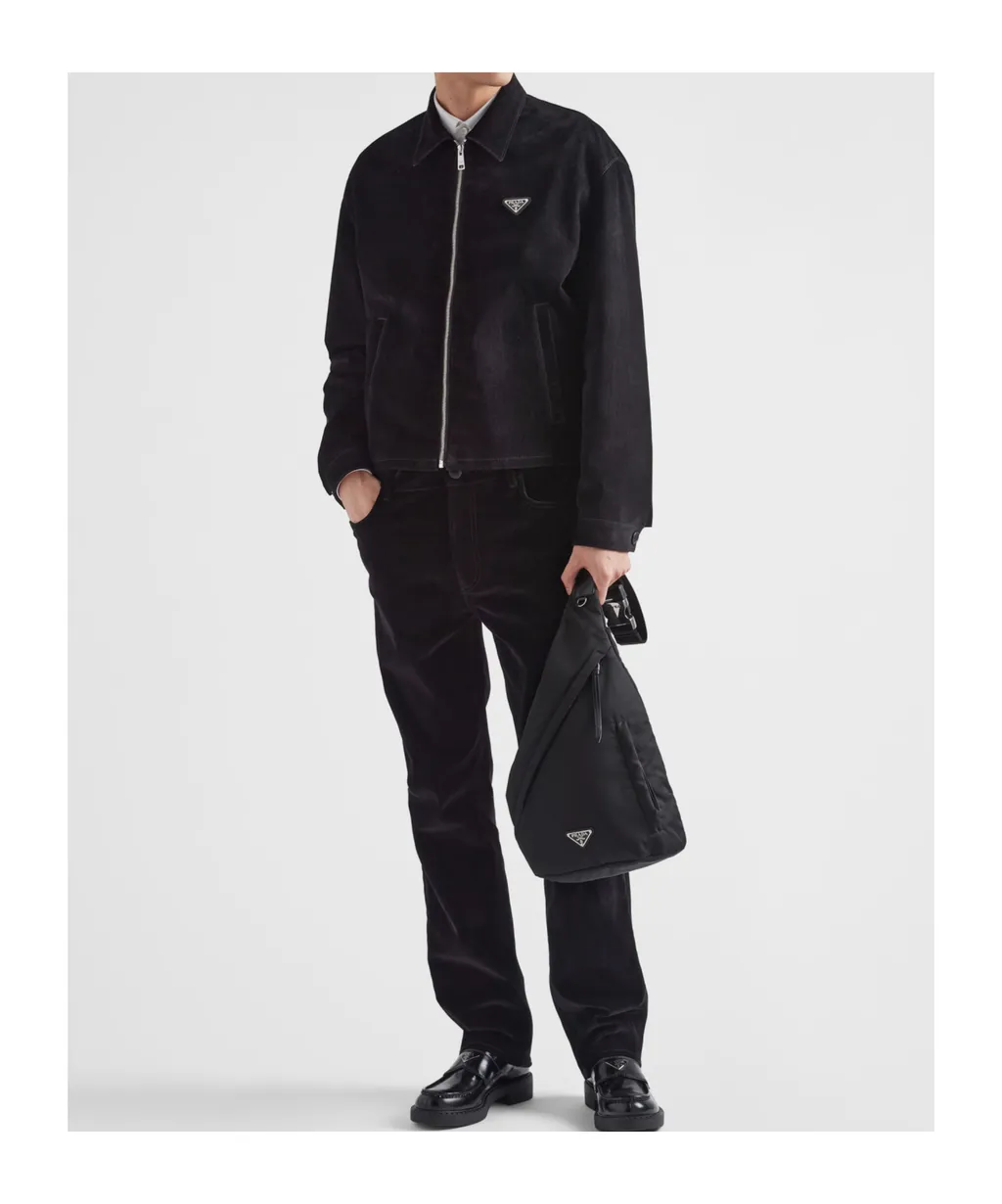 Logo Plaque Zipped Backpack