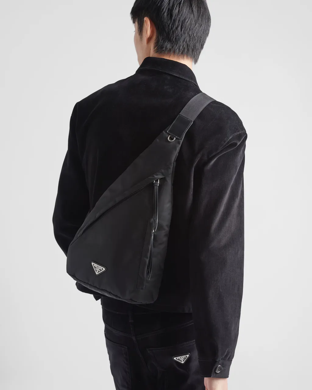 Logo Plaque Zipped Backpack