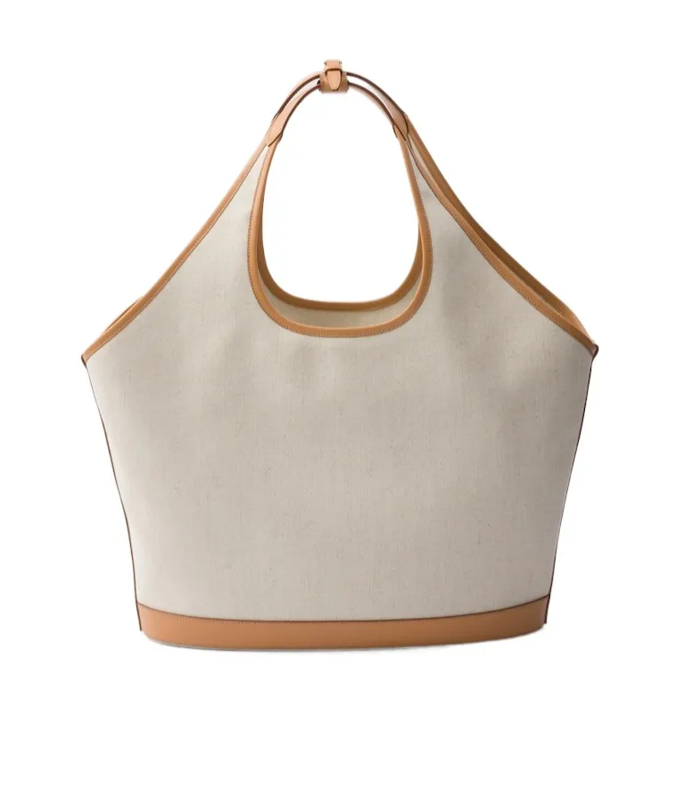 Logo-Detailed Large Top Handle Bag