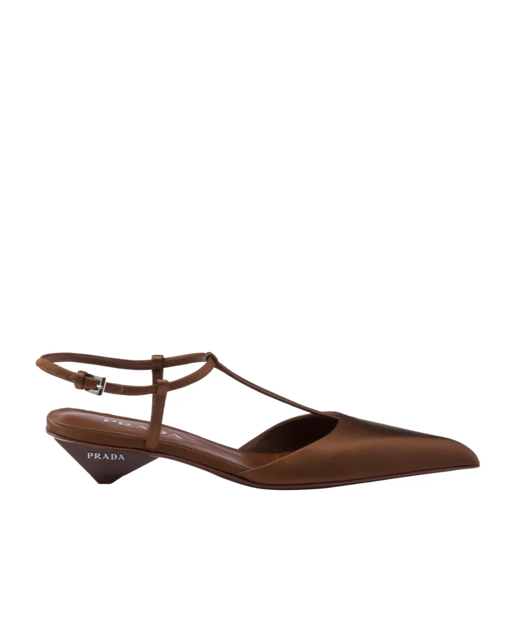 Pointed-Toe Slingback Pumps