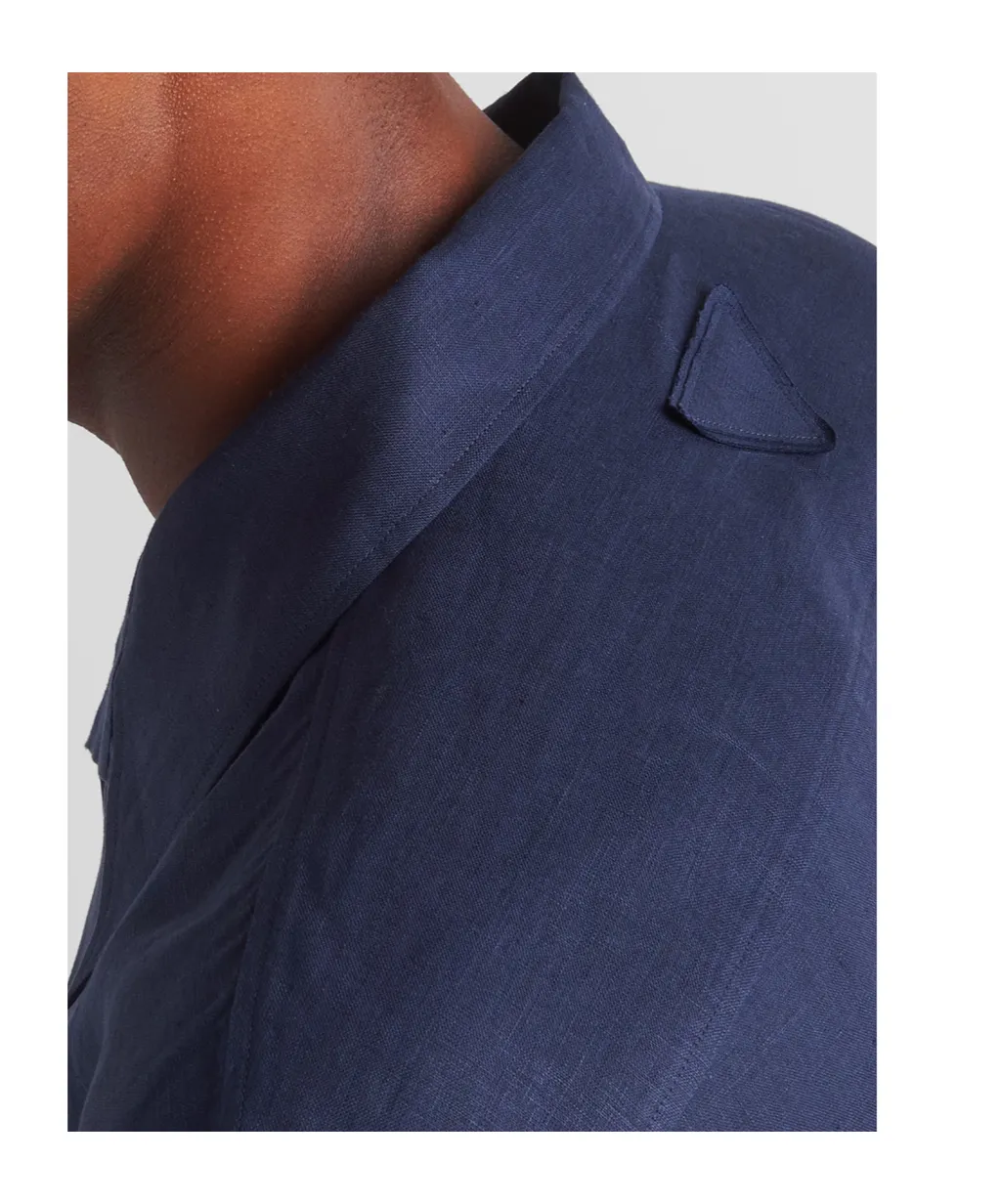 Short-Sleeved Button-Up Shirt