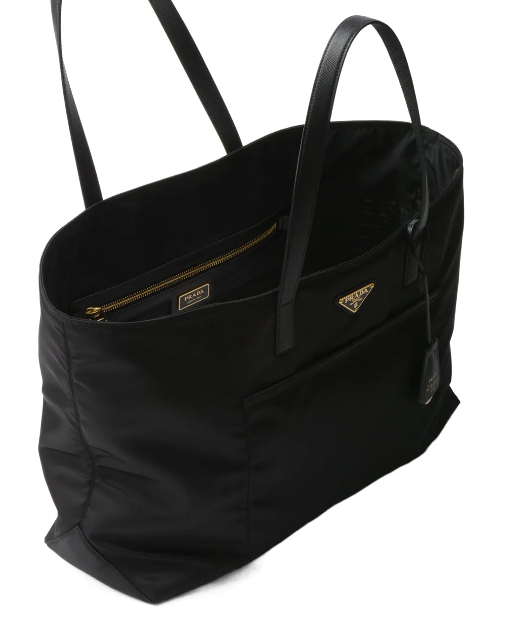Re-Edition 1978 Large Re-Nylon And Saffiano Leather Tote Bag