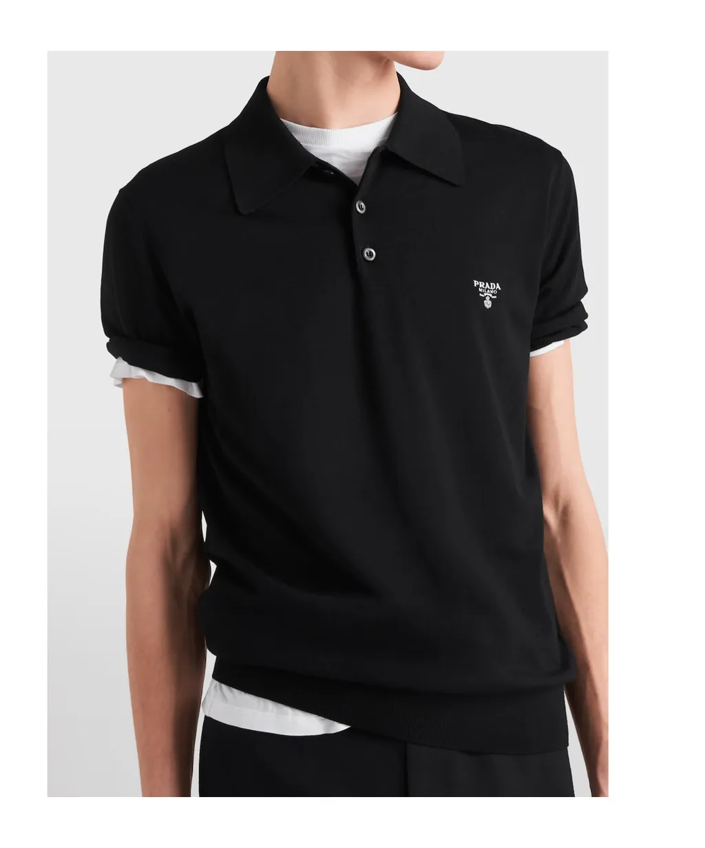 Logo Detailed Short-Sleeved Polo Shirt