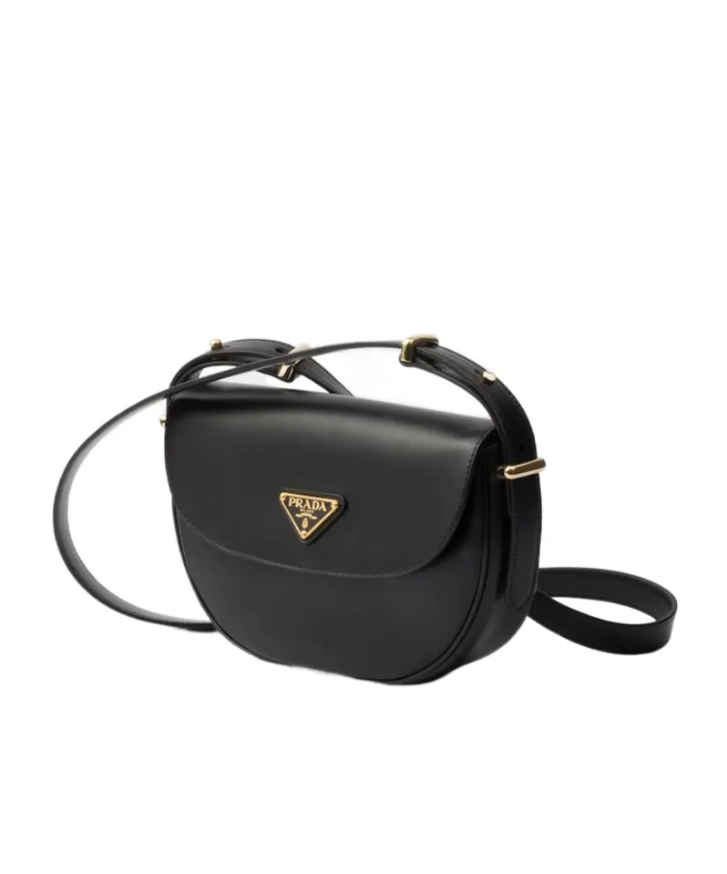 Triangle-Logo Small Shoulder Bag