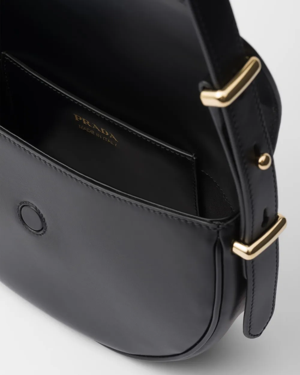 Triangle-Logo Small Shoulder Bag