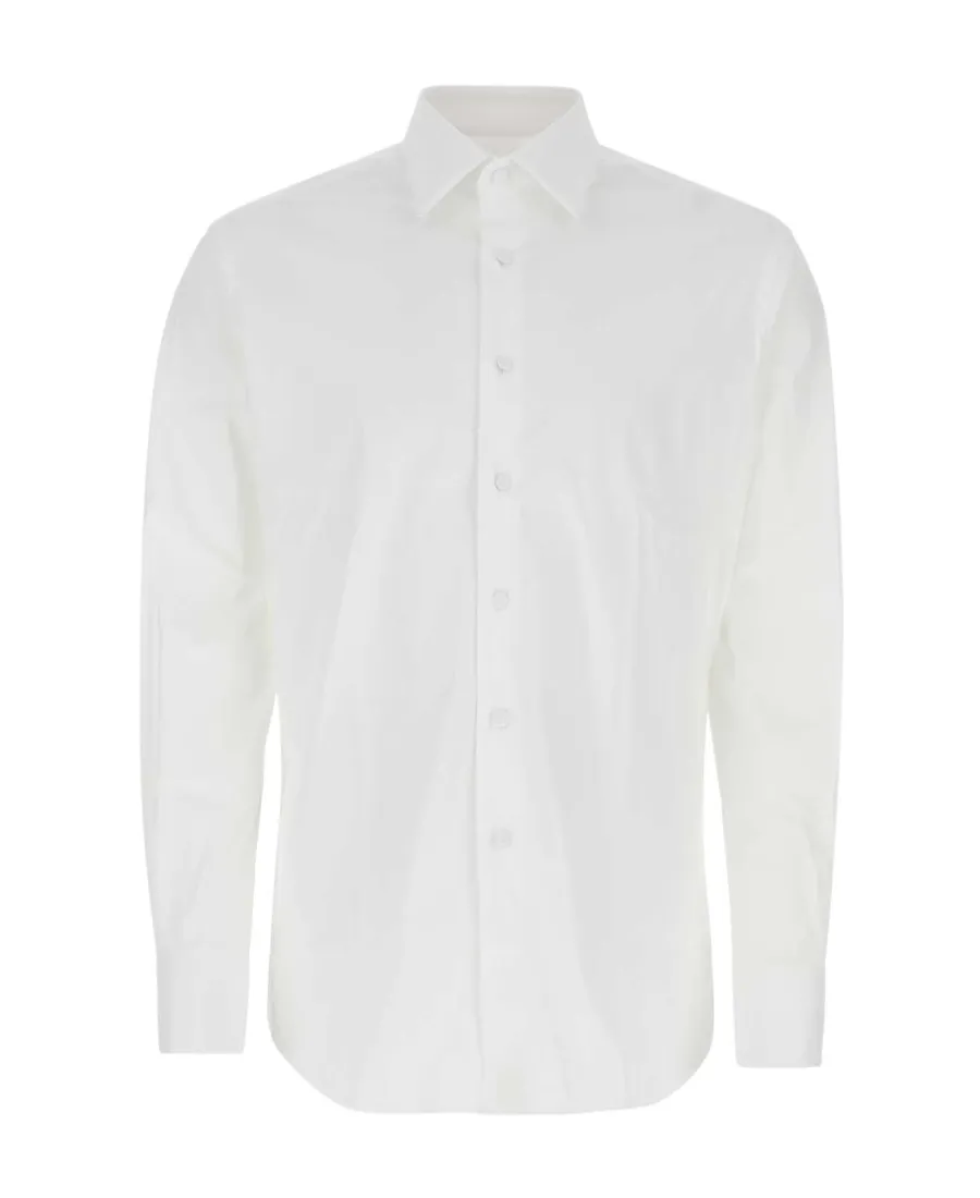 Buttoned Long-Sleeved Shirt