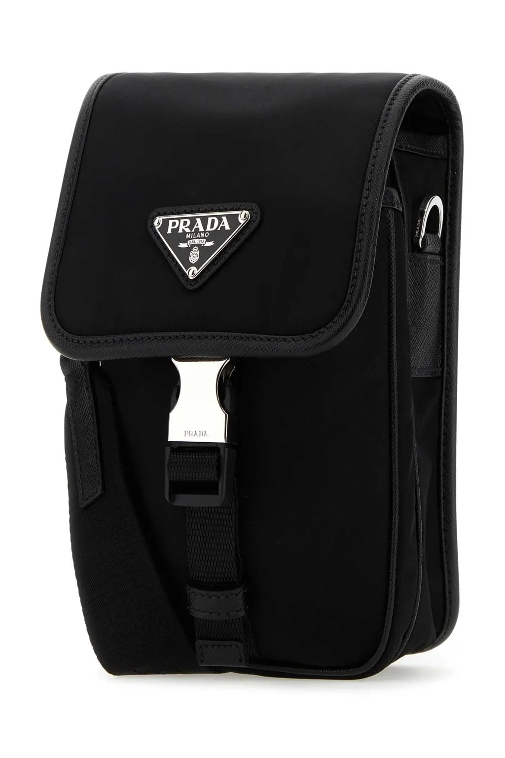Logo-Plaque Buckle Fastened Crossbody Bag