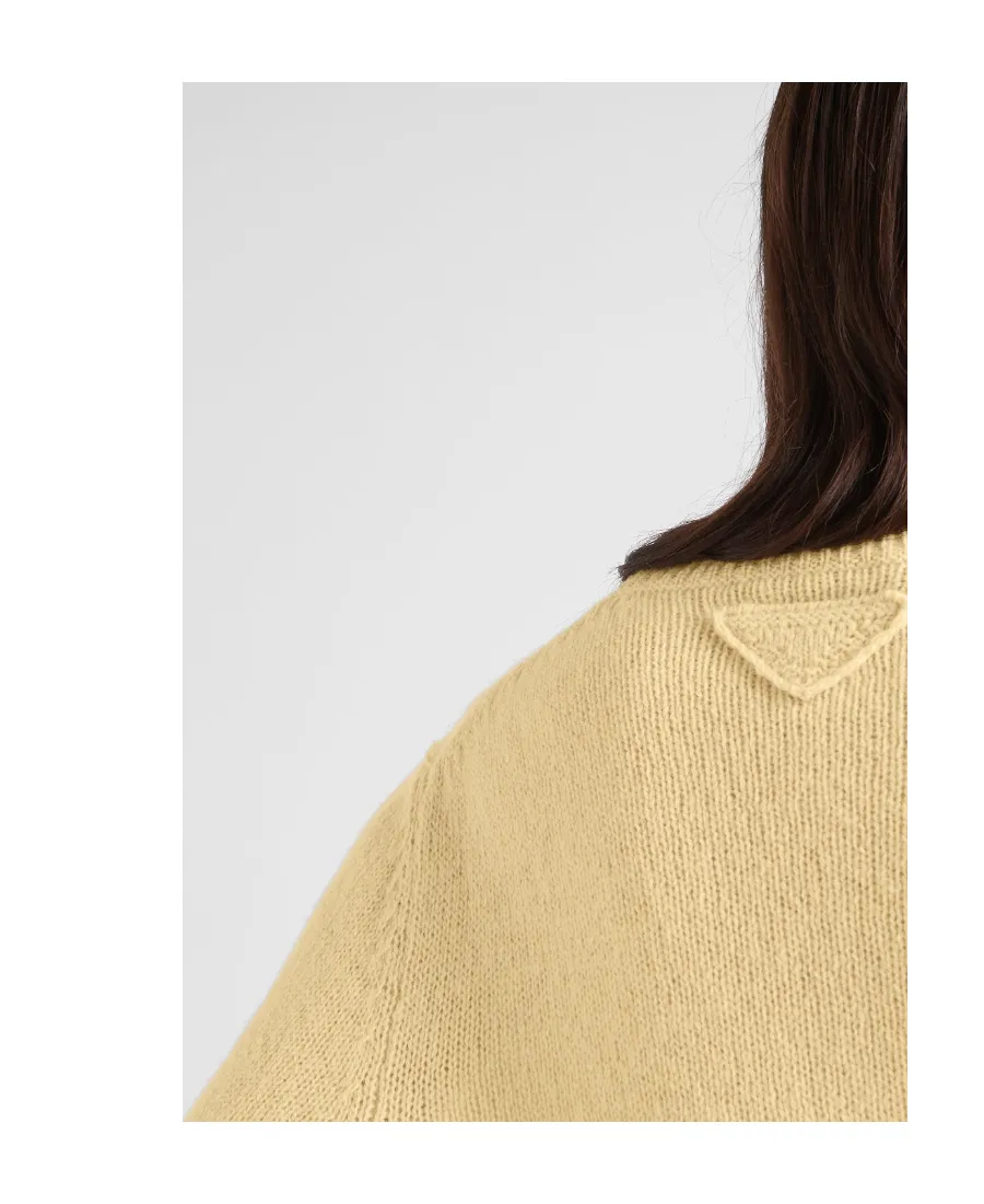 Long-Sleeved Crewneck Knitted Jumper