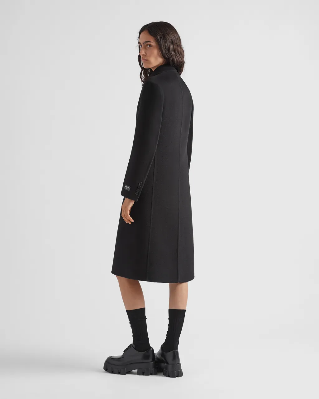 Single-Breasted Long Coat
