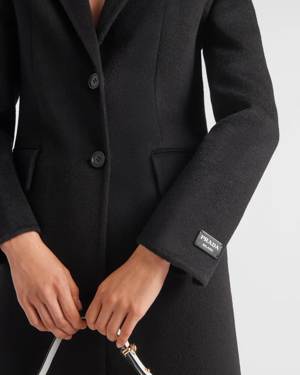 Single-Breasted Long Coat