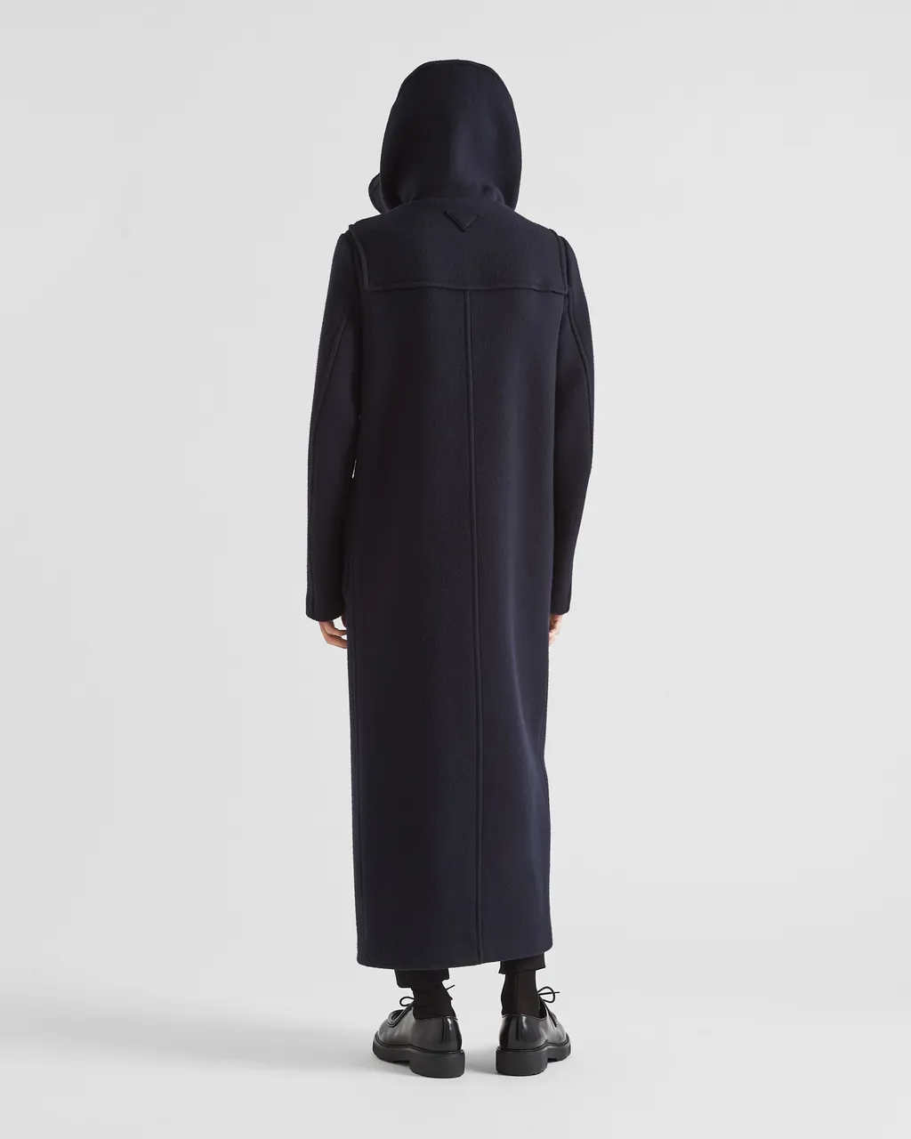 Double-Breasted Hooded Duffle Coat