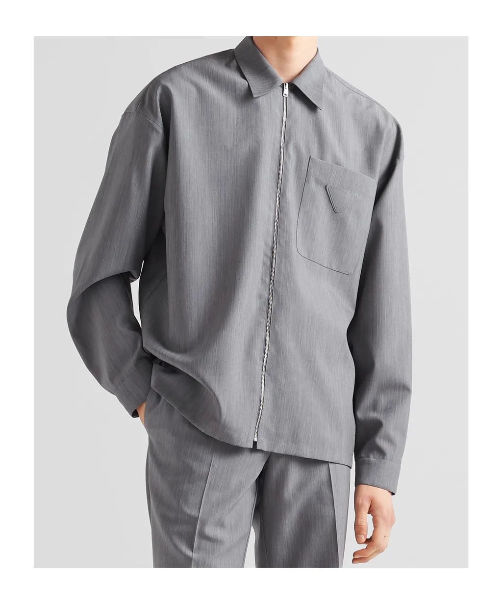 Wool And Mohair Shirt