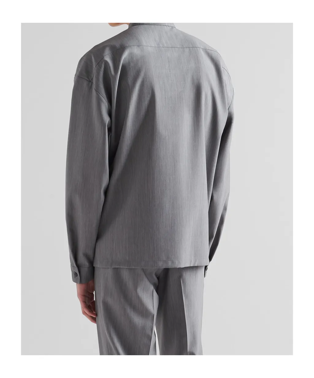 Wool And Mohair Shirt