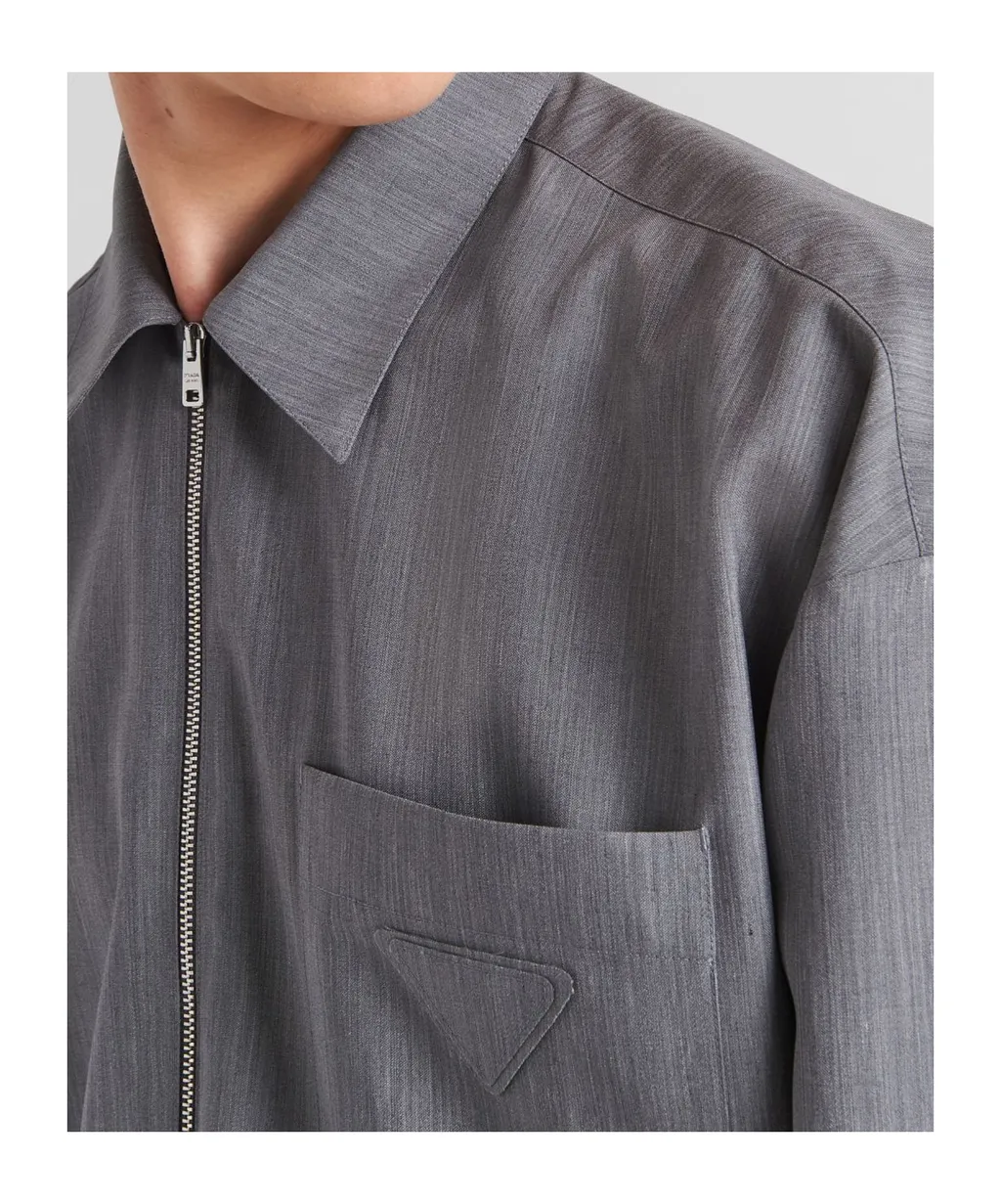 Wool And Mohair Shirt