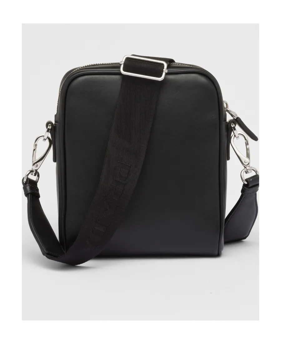 Leather Shoulder Bag With Pouch
