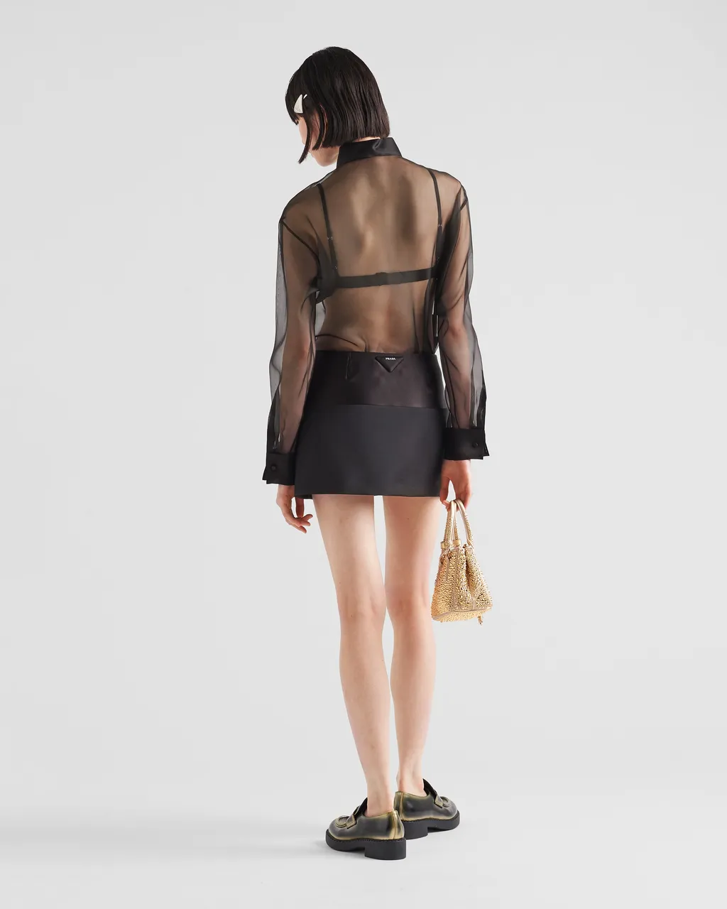 See-Through Long-Sleeved Shirt