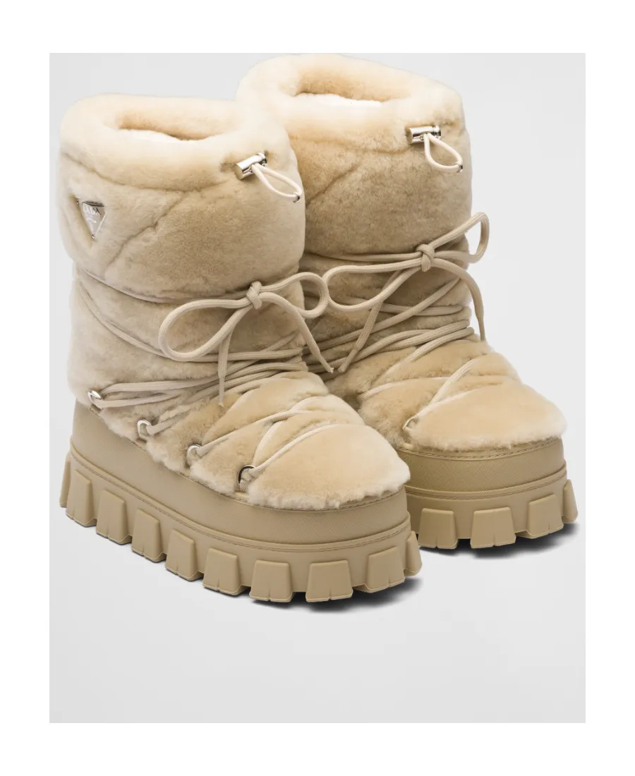 Logo Plaque Chunky Ankle Boots