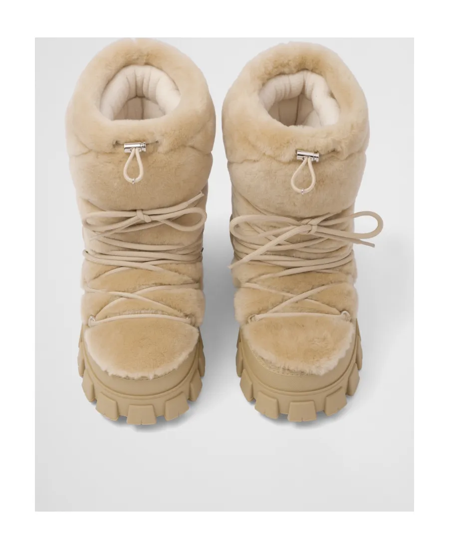 Logo Plaque Chunky Ankle Boots