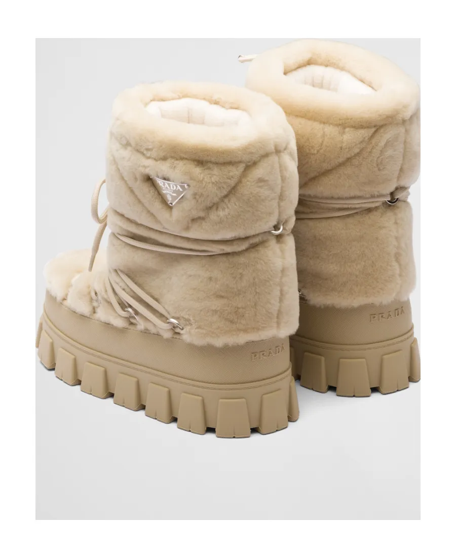 Logo Plaque Chunky Ankle Boots