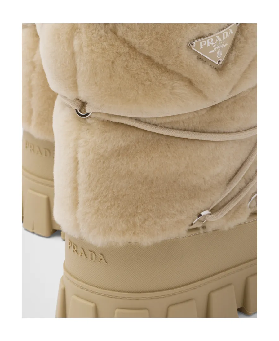 Logo Plaque Chunky Ankle Boots