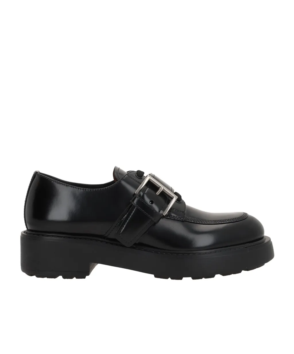 Round-Toe Lace-Up Shoes