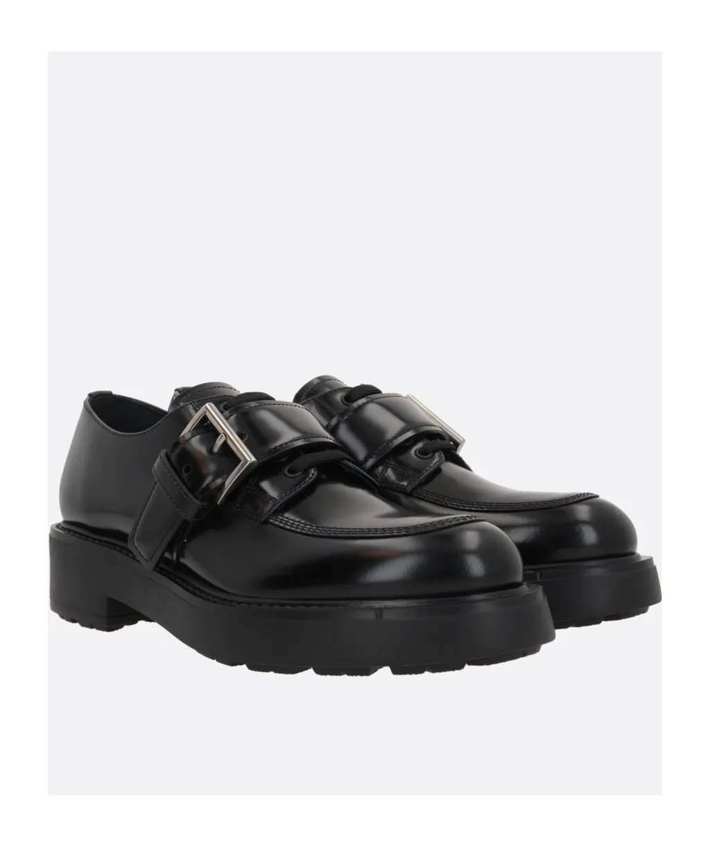 Round-Toe Lace-Up Shoes