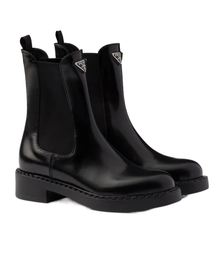 Round-Toe Ankle Boots