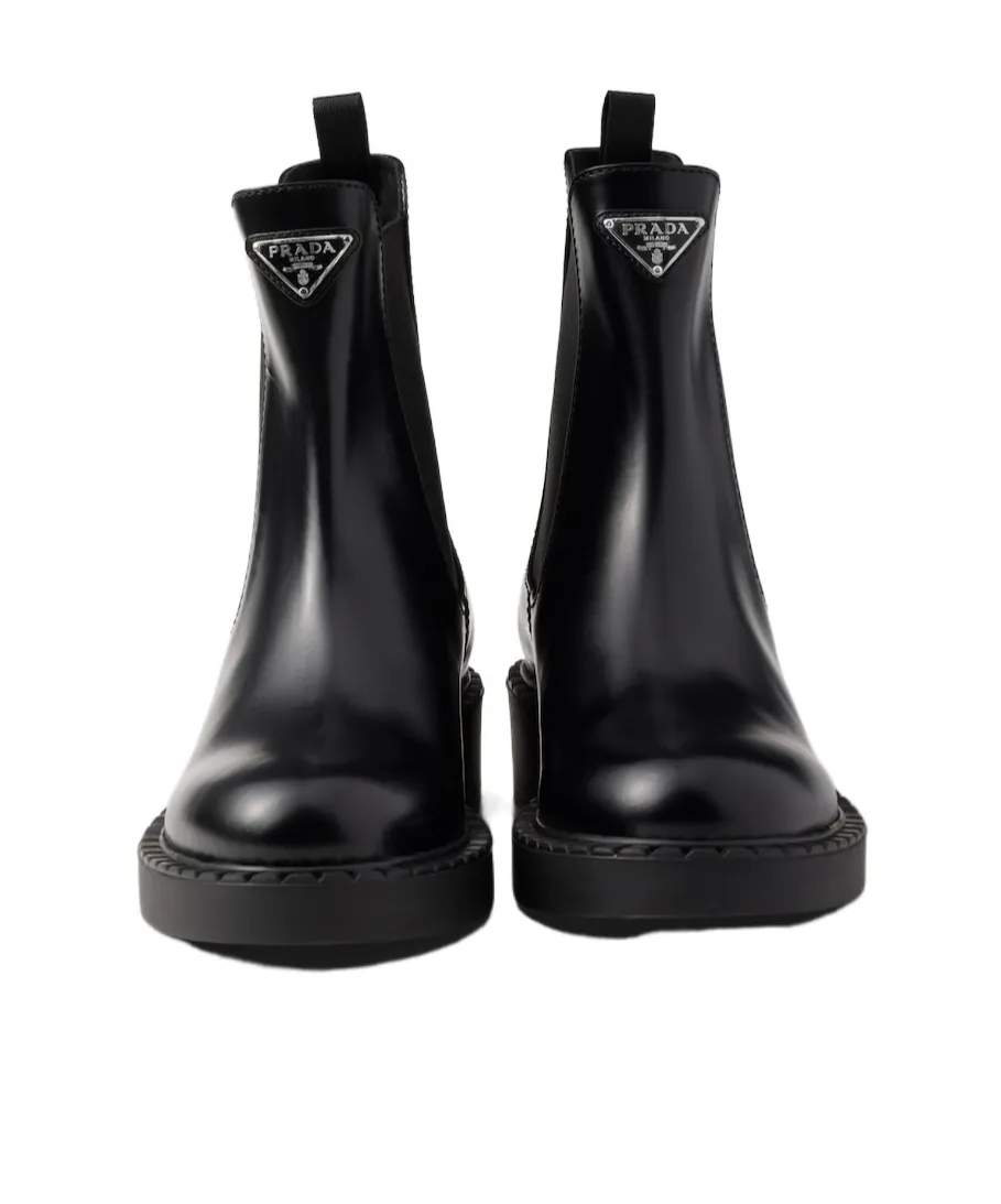 Round-Toe Ankle Boots