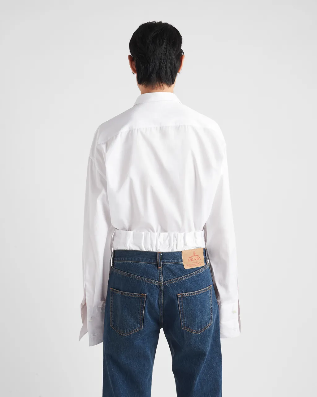 Buttoned Long-Sleeved Shirt