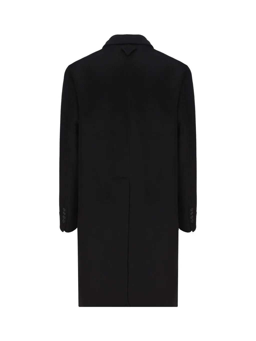 Wool Single-Breasted Coat