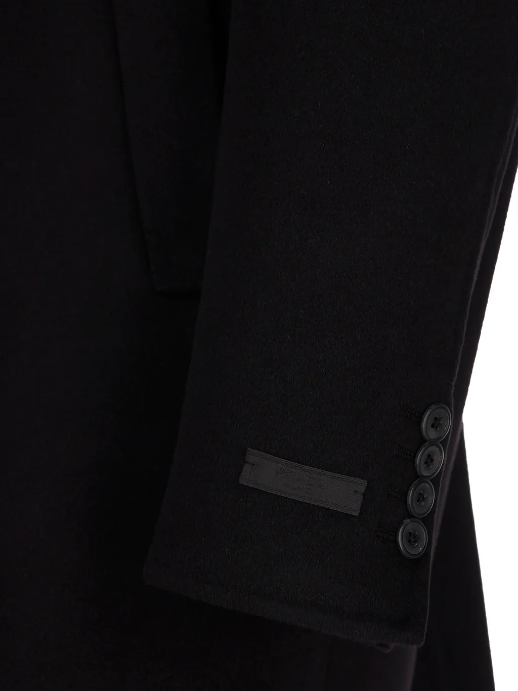 Wool Single-Breasted Coat