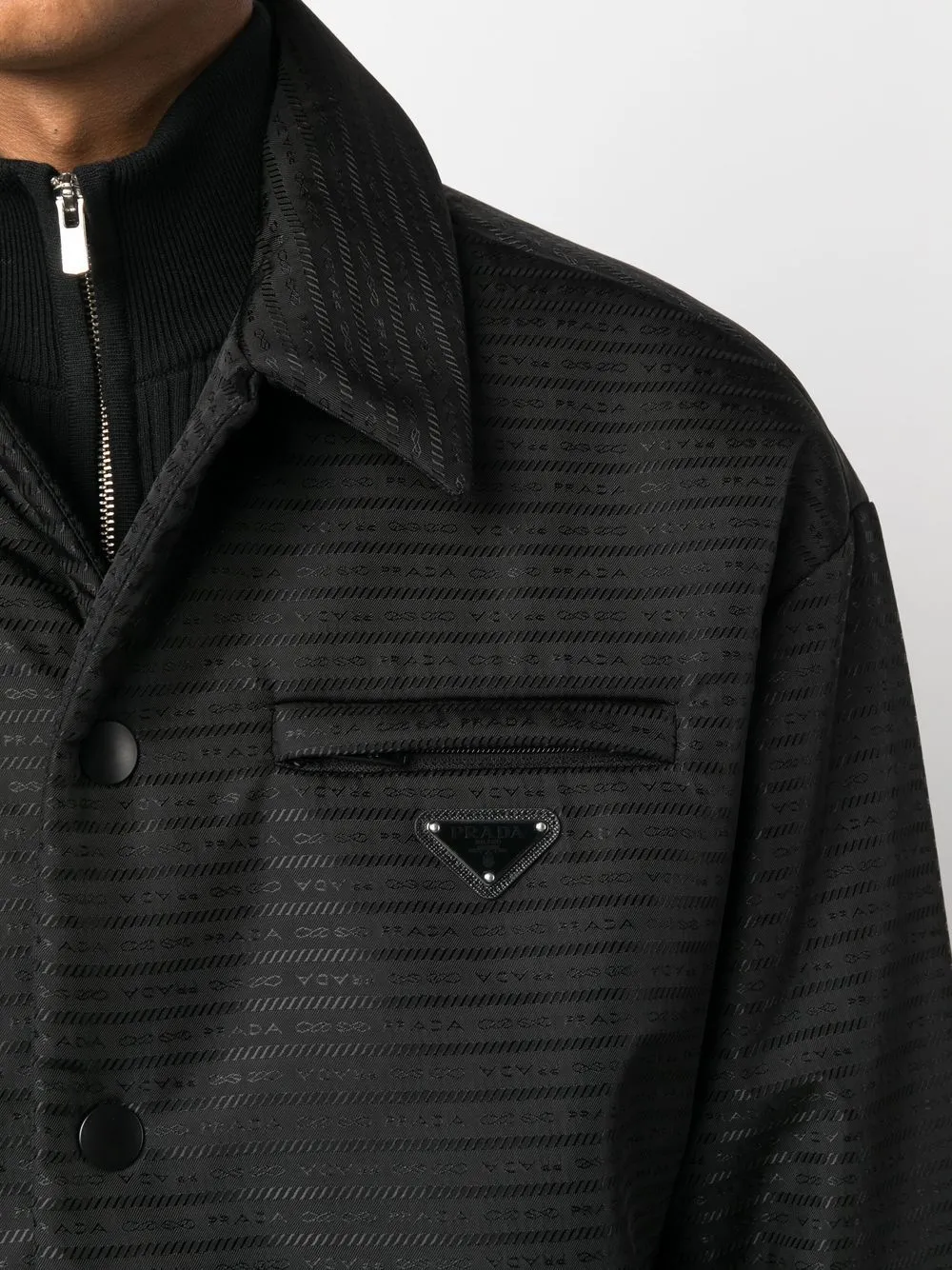 Logo Padded Shirt