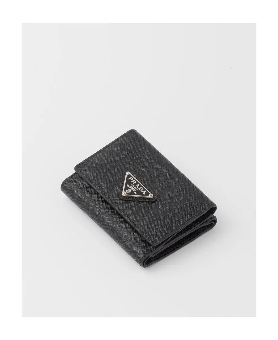 Logo-Plaque Press-Stud Fastened Wallet