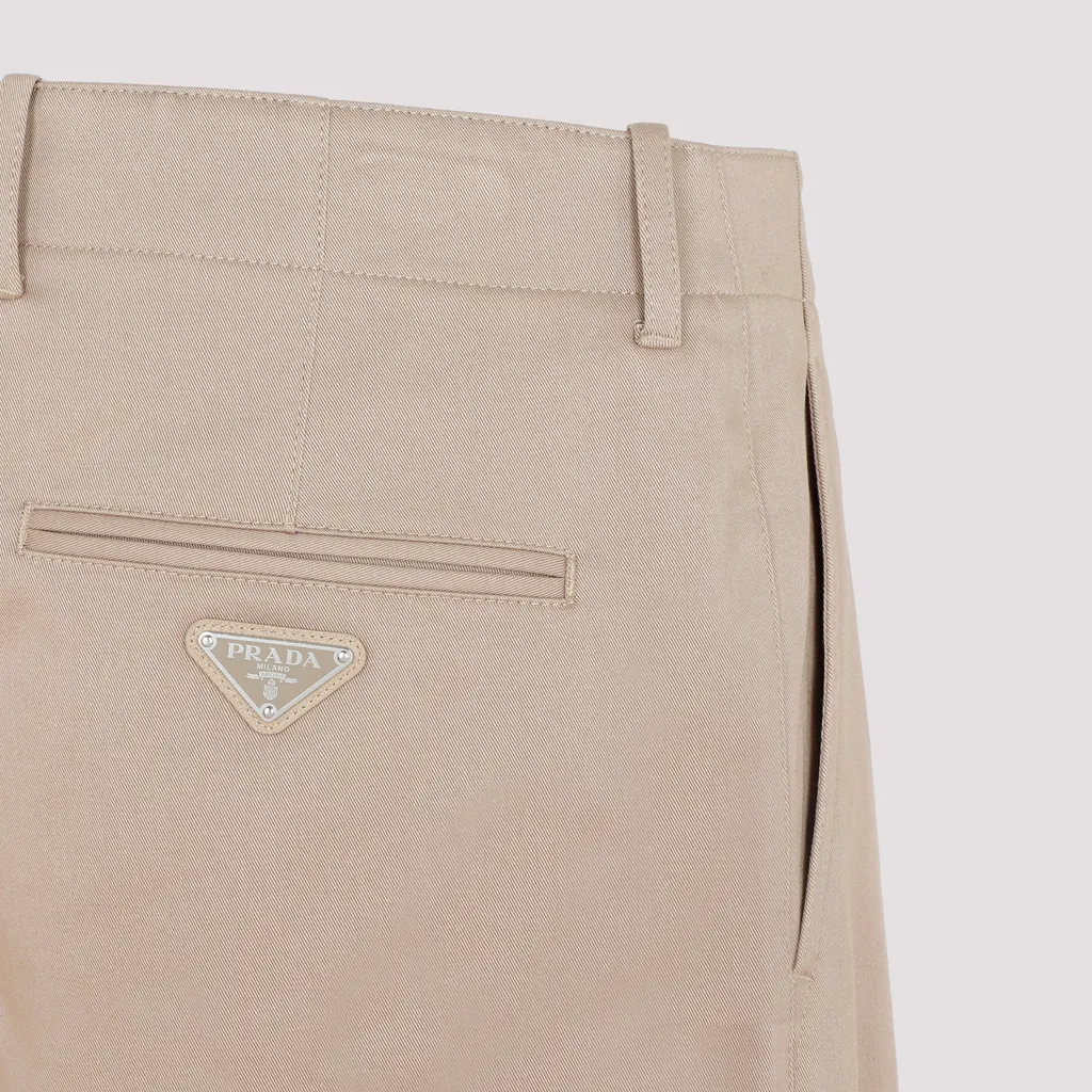 Logo-Plaque Tailored Trousers