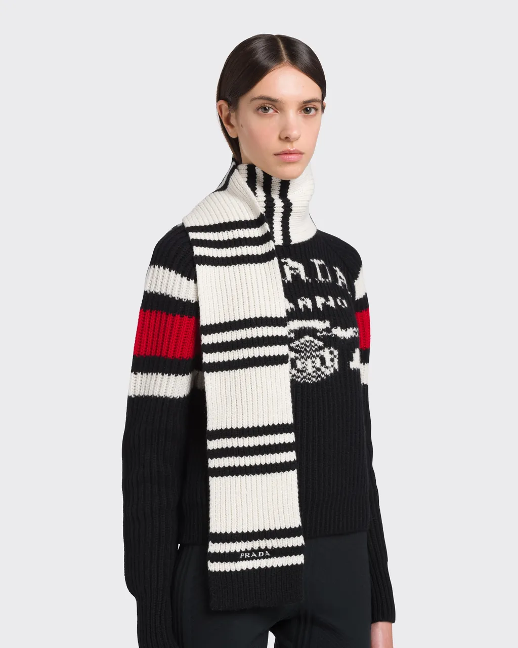 Logo Cashmere Scarf