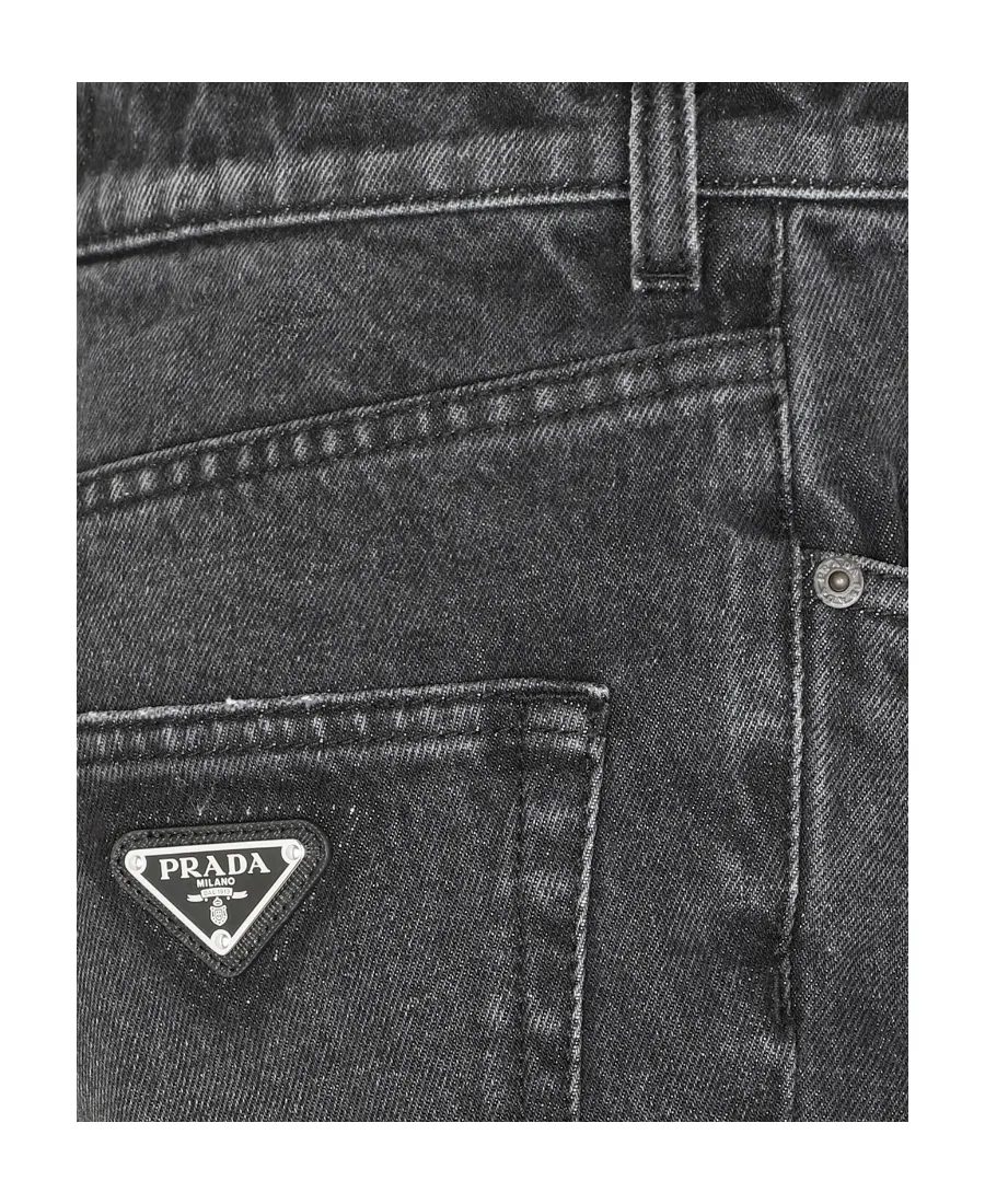 Low-Rise Flared Leg Jeans