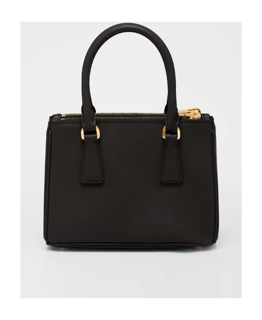 Galleria Saffiano Leather Mini Logo Handbag