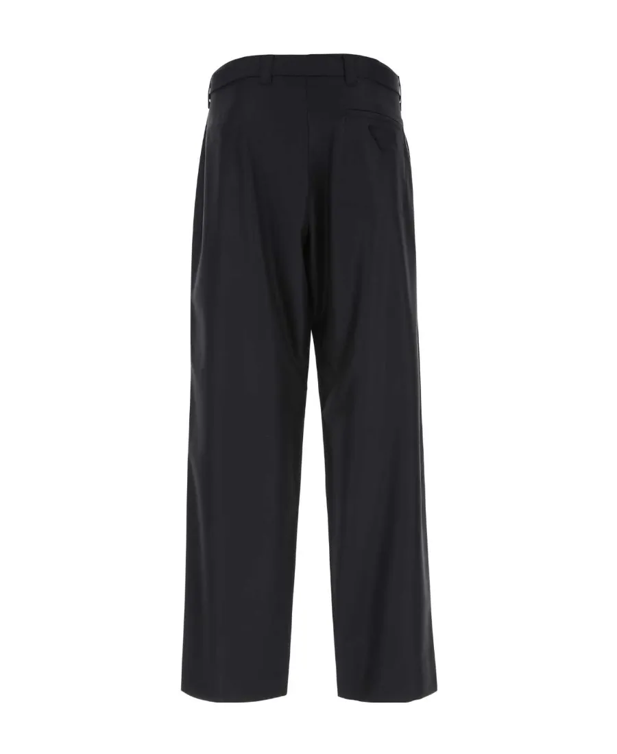 Belted Straight Leg Pants